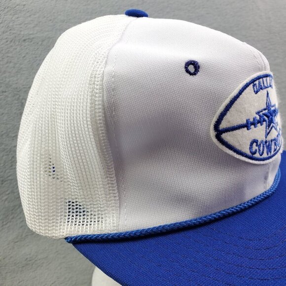 Dallas Cowboys Vintage Snapback Hat Sports Specialties Mesh Corded Youngan NWOT - Picture 7 of 11